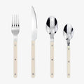 24-Piece Stainless Steel Cutlery Set with Engraved Design - BistroLine 8