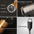 3-in-1 Professionele Haartrimmer Set - Draadloze Trimmer, T-Blade Outliner en Foil Scheerapparaat voor Mannen Vestragear