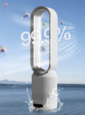 Bladloze Luchtverfrisser 3-in-1 – Koeling, Reiniging & Oscillatie | Fluisterend Stil Ontwerp | Sansoti 5