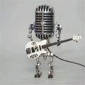 Guitar Themed Table Lamp - StrumBot 4