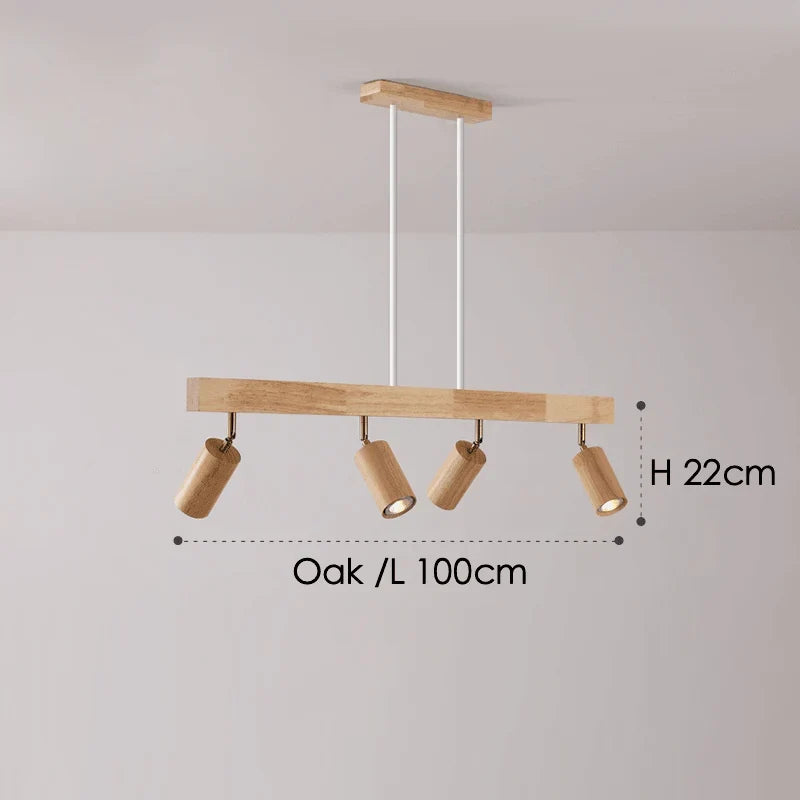 Plafondlamp hout
