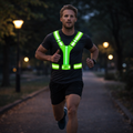 LED Hardloopvest – Oplaadbaar, Reflecterend, 360° Zichtbaar, Unisex 1