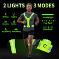 LED Hardloopvest – Oplaadbaar, Reflecterend, 360° Zichtbaar, Unisex 3