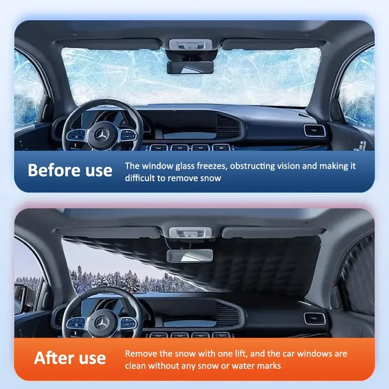 AllWeather Shield – Magnetische Voorruit Beschermhoes voor Auto, Anti-Vorst & UV Vestragear