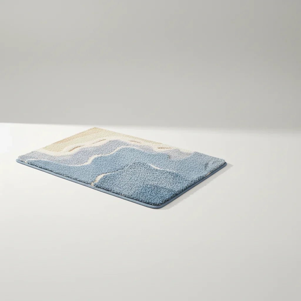 Soft Plush Bathroom Floor Mat - FjordFluff 4