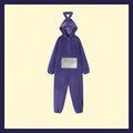 Teletubbies Kostuum Pyjama - Flanel Jumpsuit met Capuchon 1