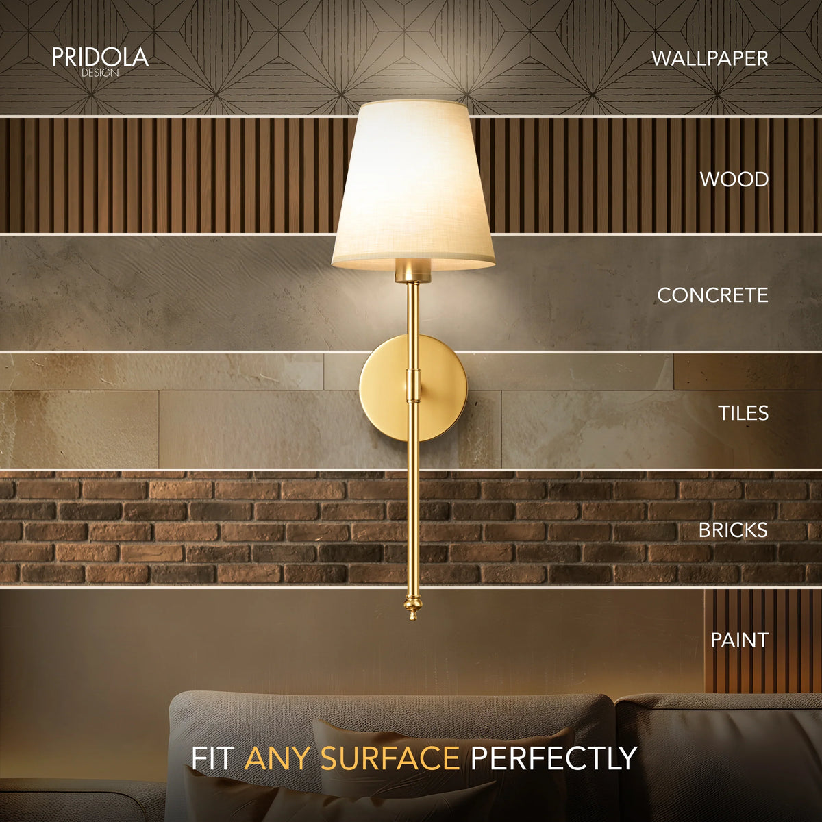 WIRELESS WALL SCONCES (SET OF 2) 5