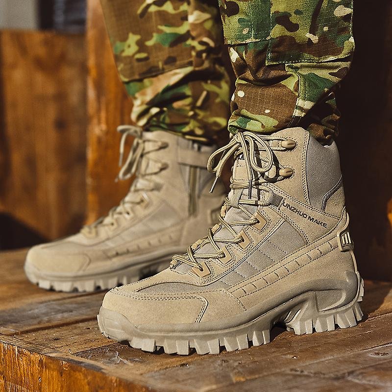 Waterproof Tactical Work Boots with Anti-Puncture – TrailForce Tactical 1