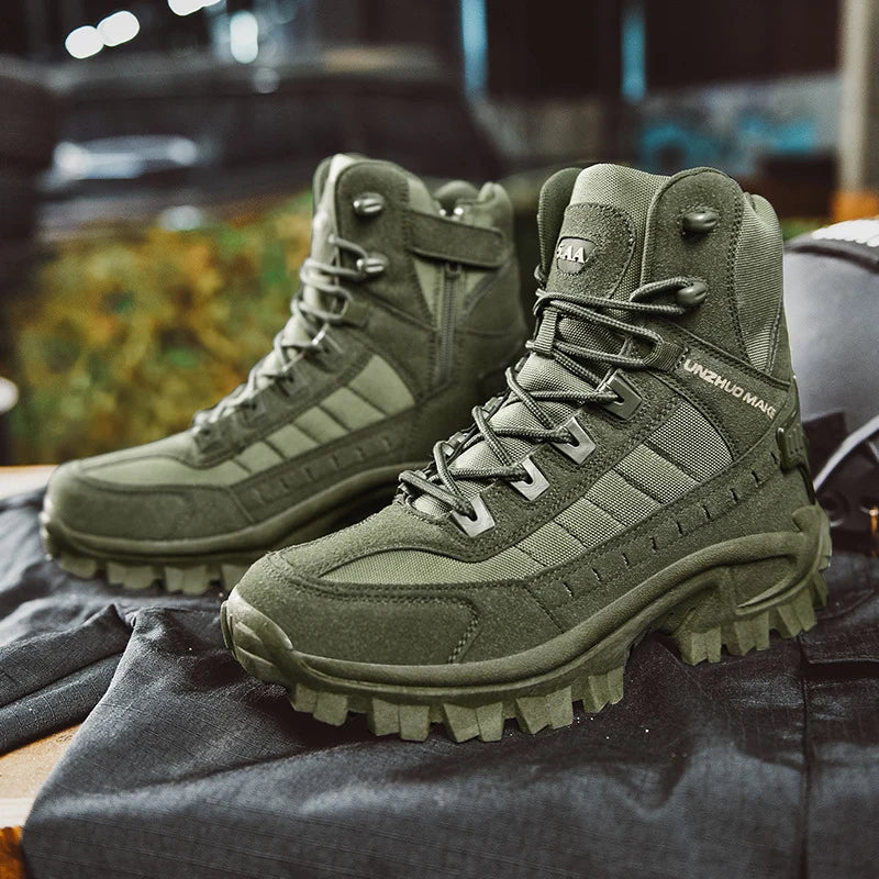 Waterproof Tactical Work Boots with Anti-Puncture – TrailForce Tactical 5