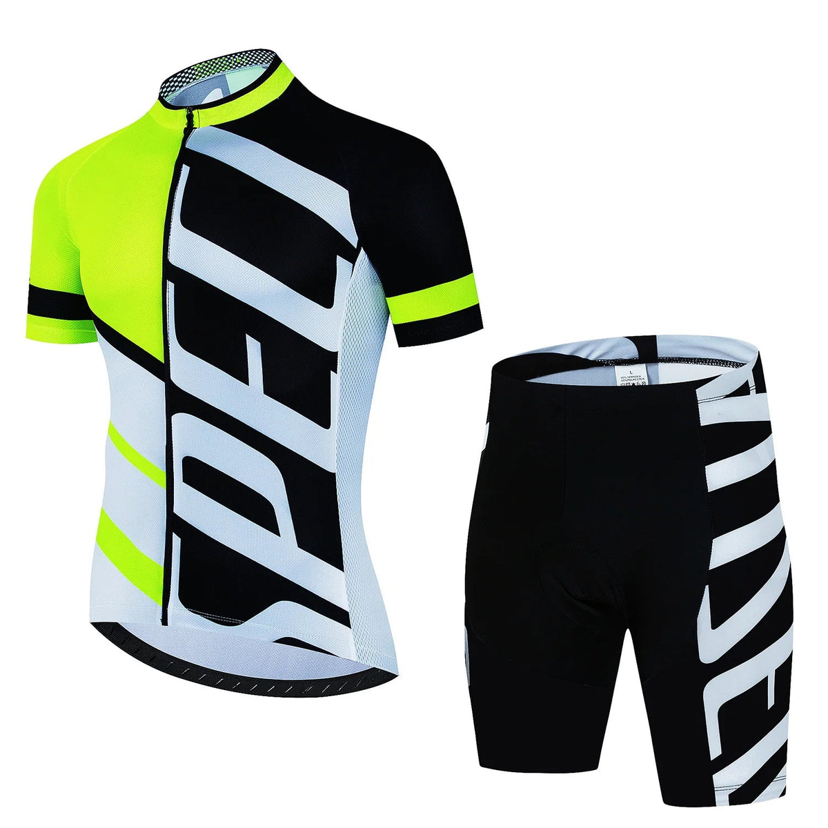 Wielerset Heren – Ademend Fietsshirt met Bibshort en Sneldrogend Materiaal 13